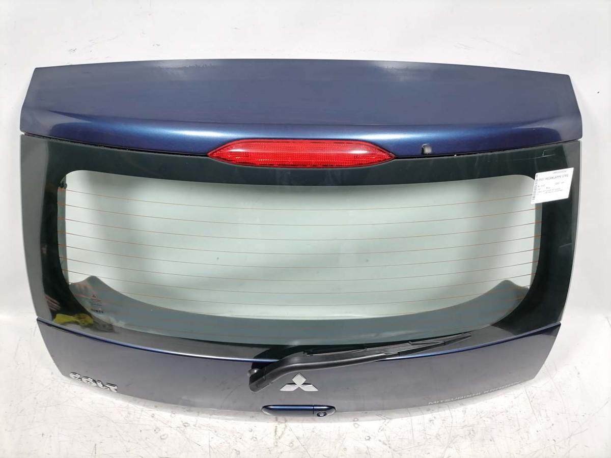 Mitsubishi Colt Z30 original Heckklappe mit Heckscheibe T43 Blau 5-T&uuml;rer Bj.2005